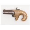 Image 7 : Scarce National spur trigger Derringer with  original 2” barrel, serial #58 in .41 caliber.  This gu