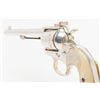Image 12 : Colt Bisley Model Single Action revolver, .44-40  cal., 7-1/2” barrel, silver plated, Mexican pearl