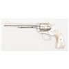 Image 2 : Colt Bisley Model Single Action revolver, .44-40  cal., 7-1/2” barrel, silver plated, Mexican pearl