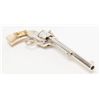 Image 9 : Colt Bisley Model Single Action revolver, .44-40  cal., 7-1/2” barrel, silver plated, Mexican pearl