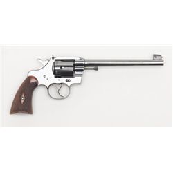 Colt Officers Model 38 Target Flat Top, cal. .38,  Serial #465161.  Manufactured in 1915, the gun is