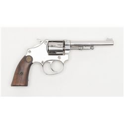 Smith & Wesson Third Model Ladysmith revolver, .22  long cal., 3-1/2” barrel, wood medallion grips,