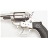 Image 5 : Colt Model 1877 DA ejectorless revolver, .41 cal.,  3-1/2” barrel, nickel finish, checkered hard  ru