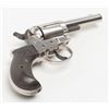 Image 9 : Colt Model 1877 DA ejectorless revolver, .41 cal.,  3-1/2” barrel, nickel finish, checkered hard  ru