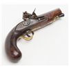 Image 5 : Pocket-size flintlock pistol probably  American-made circa early 19th century with  typical American