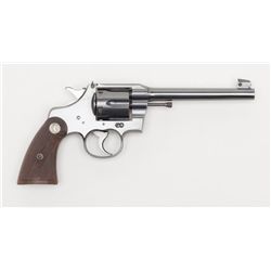 Colt Officers Model 38 Flat Top revolver, cal.  .38, Serial #525702.  Manufactured in 1926, the  pis