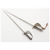 Image 14 : Lot of 2 swords with scabbards including a rare  English Edward VIII Infantry Officer’s sword with