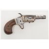 Image 1 : Marlin, .22 caliber 1st model vest pocket  Derringer with two line marked address on breech  of the
