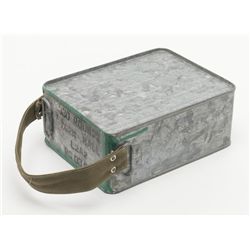 An ammunition lot consisting of one sealed spam  can marked 330 rounds of 7.62mm Ball ammunition.