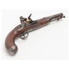 Image 7 : U.S. Waters flintlock pistol dated 1837, top jaw  and screw replaced but original, .54 cal., 8-1/2”