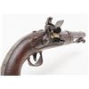 Image 8 : U.S. Waters flintlock pistol dated 1837, top jaw  and screw replaced but original, .54 cal., 8-1/2”