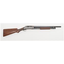 Winchester Model 1897 pump action takedown riot  length shotgun, 12 gauge, 20” barrel, blue finish,