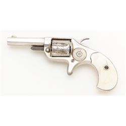 Colt New Line spur trigger revolver, .22 cal.,  2-1/4” round barrel, nickel finish, ivory grips,  #3