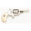 Image 2 : Colt New Line spur trigger revolver, .22 cal.,  2-1/4” round barrel, nickel finish, ivory grips,  #3