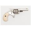 Image 4 : Colt New Line spur trigger revolver, .22 cal.,  2-1/4” round barrel, nickel finish, ivory grips,  #3