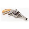 Image 5 : Engraved H & A Ranger #2 spur trigger revolver,  .32 cal., 2-3/4” barrel, nickel finish, bone  grips