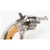 Image 7 : Engraved H & A Ranger #2 spur trigger revolver,  .32 cal., 2-3/4” barrel, nickel finish, bone  grips