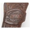 Image 3 : Lot of 2 tooled leather holsters, both pre-War and  both in very good condition; one is a V.L. & A.,
