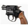 Image 12 : Smith & Wesson Model 37 Airweight DA revolver, .38  Special cal., 2” barrel, blue finish, checkered