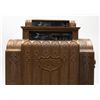Image 5 : Large commercial size brass cash register, circa  WW I, approx. 26” in height (including oak base  w