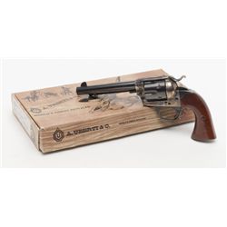 Uberti  Single Action Army Bisley revolver, cal.  .45 Colt, Serial #BP169304.  The revolver is as  n