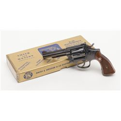 Smith and Wesson K-38 Combat  Masterpiece  revolver, cal. .38 Special, Serial #K114000. Made  in 195