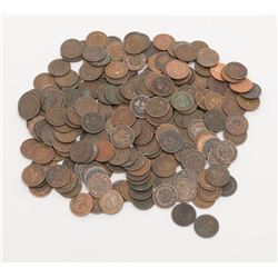 Bonanza lot of approx. 250 Indian Head Cents, good  selection of dates, various conditions; a great
