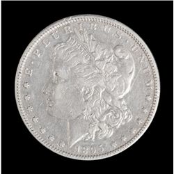 U.S. Morgan Silver Dollar 1895-O dated, very rare  date, appears to be XF.   Est.:  $375-$675.