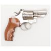 Image 1 : Smith & Wesson Model 19-3 DA revolver, .357 Magnum  cal., 2-1/2” pinned barrel, nickel finish, custo