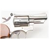Image 4 : Smith & Wesson Model 19-3 DA revolver, .357 Magnum  cal., 2-1/2” pinned barrel, nickel finish, custo