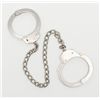 Image 3 : Antique Marlin brand “bottleneck” handcuffs with  key plus a pair of leg irons (no key); Marlin  cuf