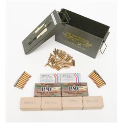 A large lot of M1 Carbine ammunition consisting of  approximately 425 rounds of .30 Carbine ammo.