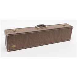 Browning shotgun case, double sided, approx. 36”  long, 9” wide and 6” deep; in overall very good to