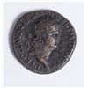 Image 1 : Ancient coin from Roman era showing bust of Nero  circa about 54-68 AD. Authentic good condition for