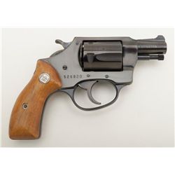 Charter Arms DA revolver, .38 Special cal., 2”  barrel, blue finish, smooth wood medallion grips,  #