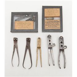 Lot consisting of 1860 Army mold .44 caliber in  good condition with traces of blue, two American  s