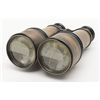 Image 3 : Lot of 2 pair of old binoculars; one is of Civil  War vintage, approx. 7” in length with a brass  bo