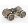 Image 4 : Lot of 2 pair of old binoculars; one is of Civil  War vintage, approx. 7” in length with a brass  bo
