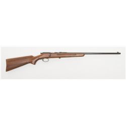 Savage 3A .22 cal bolt action rifle, NSNV, 24"  barrel, plain wood stock.  Rifle is in good  conditi
