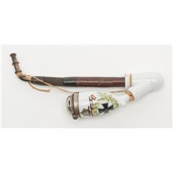 German Veterans pipe with 1914 iron cross. In near  fine condition.   Est.: $100-$300.