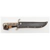Image 1 : Modern Linder Bowie knife, made in Germany,  approx. 15-1/2” overall with a 10” blade, eagle  head p