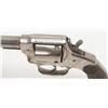 Image 4 : Hopkins & Allen XL Double Action revolver, .38  cal., 3” octagon barrel, nickel finish, checkered  h
