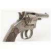 Image 7 : Hopkins & Allen XL Double Action revolver, .38  cal., 3” octagon barrel, nickel finish, checkered  h