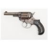 Image 2 : Colt Model 1877 DA ejectorless revolver, .38 cal.,  3-1/2” barrel, blue and case hardened finish,  h