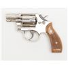 Image 3 : Smith & Wesson Model 10-5 DA revolver, .38 Special  cal., 2” barrel, nickel finish, checkered wood