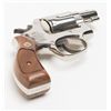 Image 8 : Smith & Wesson Model 10-5 DA revolver, .38 Special  cal., 2” barrel, nickel finish, checkered wood