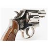 Image 9 : Smith & Wesson Model 10-5 DA revolver, .38 Special  cal., 2” barrel, nickel finish, checkered wood