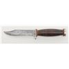 Image 9 : Western Cutlery Company Bowie knife with original  scabbard in good condition. Along with Imperial