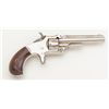 Image 2 : Smith & Wesson First Model, Third Issue spur  trigger revolver, .22 cal., 3-1/4” barrel, nickel  fin