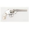 Image 1 : Smith & Wesson .38 Safety Hammerless Third Model  revolver, .38 cal., desirable 5” barrel, nickel  f